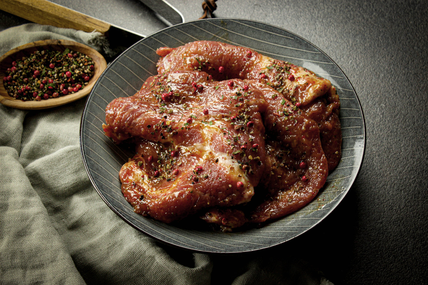 Thüringer Rostbrätel Rosa Pfeffer