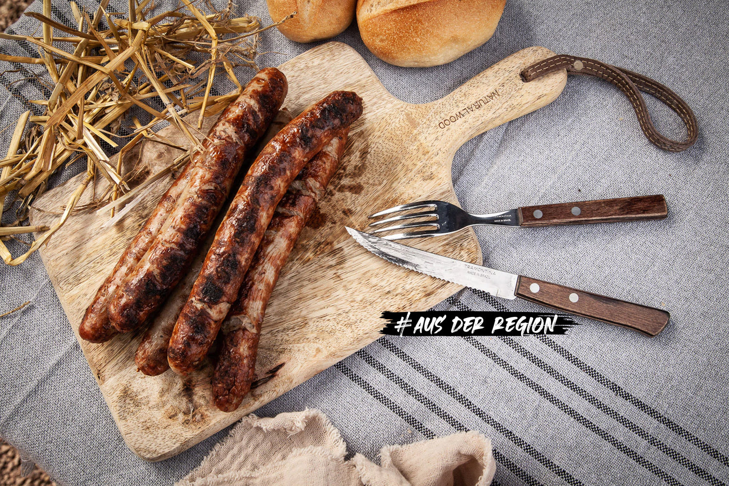 Bratwurst vom Thüringer Strohschwein