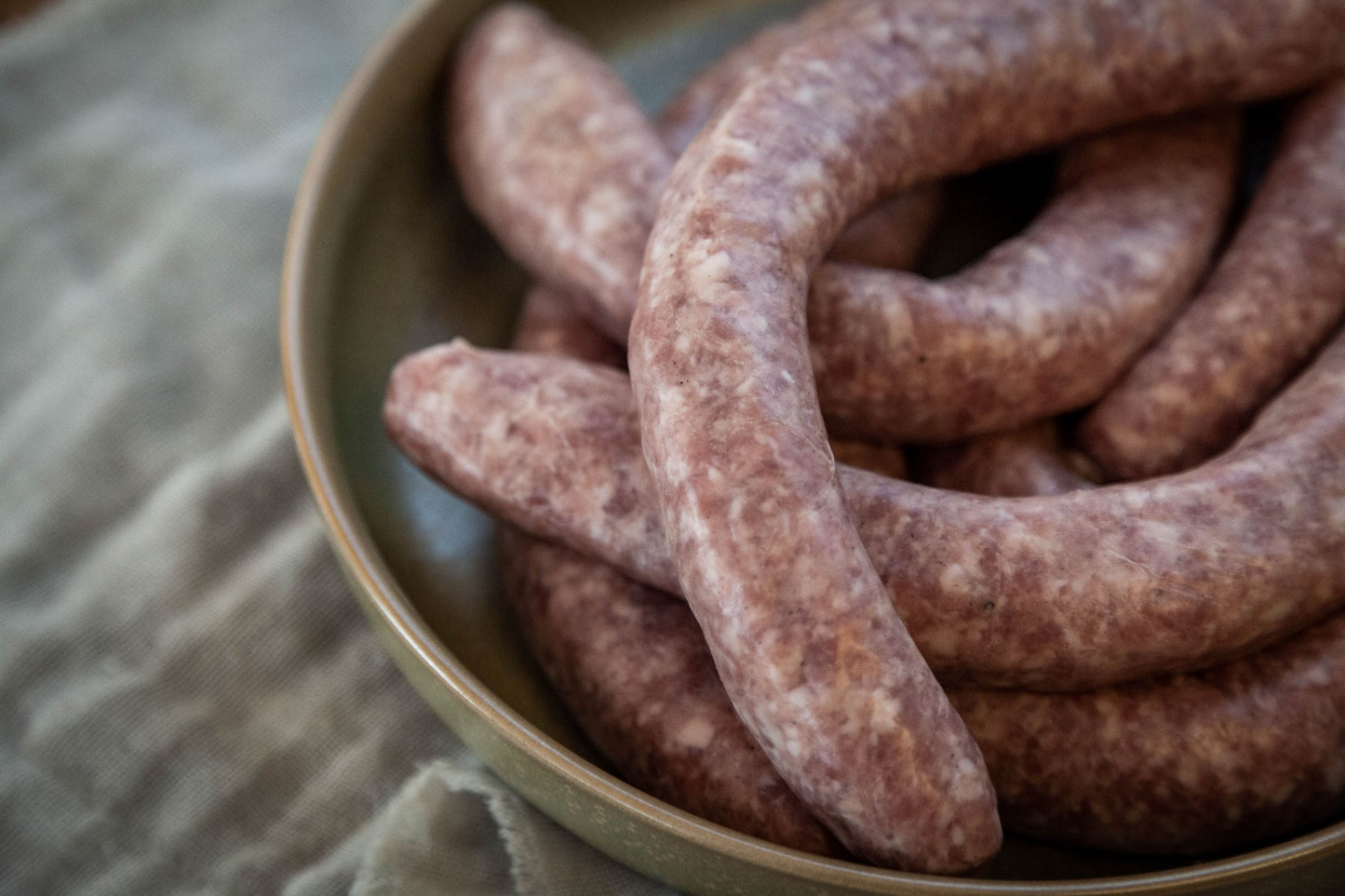 Thüringer Rostbratwurst mit Kümmel "hausmacher Art"