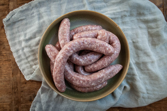 Thüringer Rostbratwurst mit Kümmel "hausmacher Art"