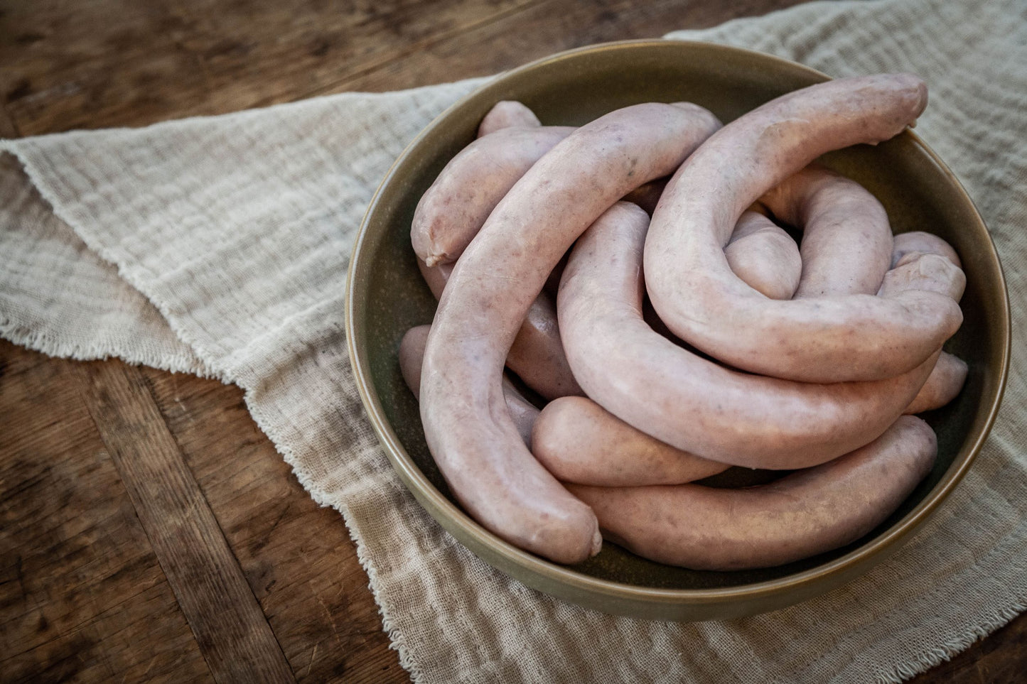 Thüringer Rostbratwurst mit Kümmel