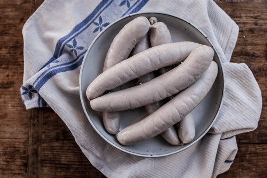 Thüringer Rostbratwurst mit Kümmel - vorgebrüht