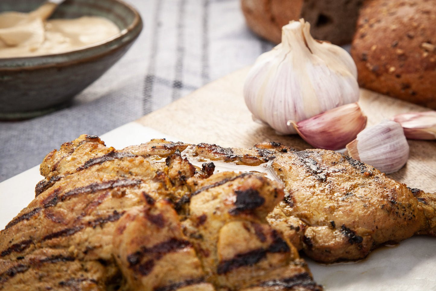 Thüringer Rostbrätel in Knoblauchmarinade