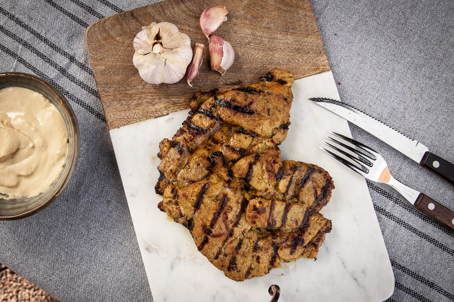 Thüringer Rostbrätel in Knoblauchmarinade