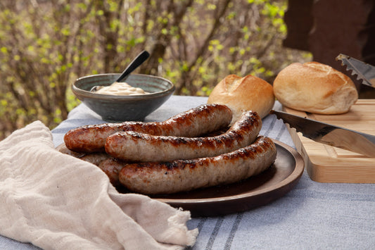 Thüringer Rostbratwurst mit Kümmel "hausmacher Art"