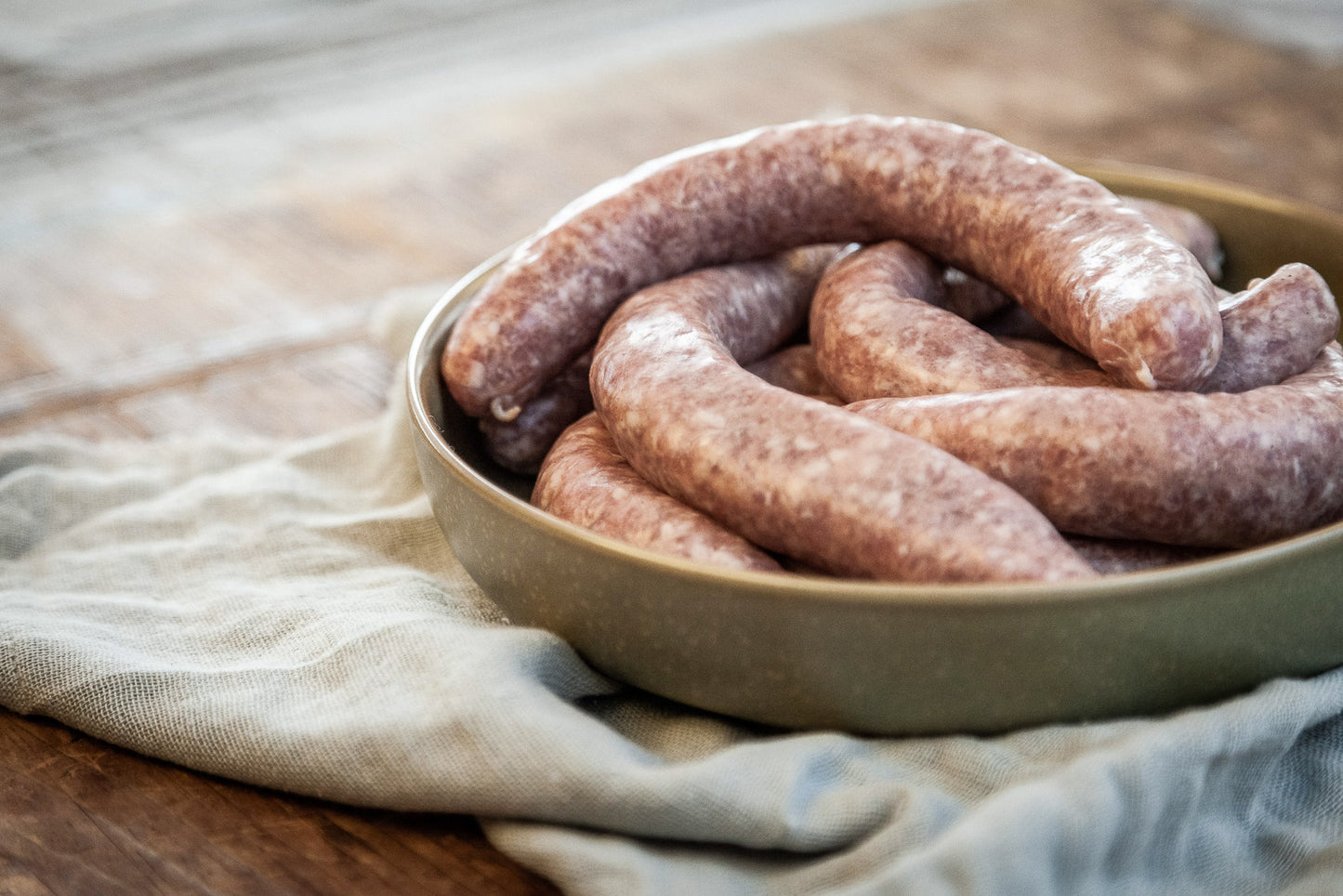 Thüringer Rostbratwurst mit Kümmel "hausmacher Art"