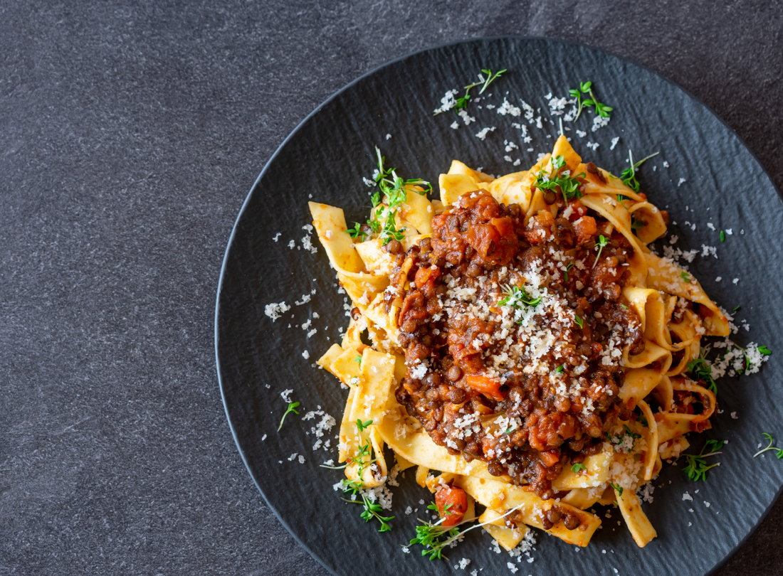 Bolognese mit Fettuccine